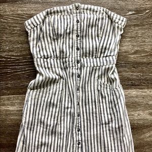 BDG strapless midi dress 4 S